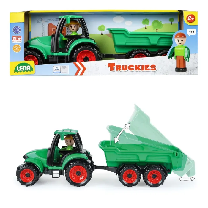 LENA:Traktor s prikolico 06-016250