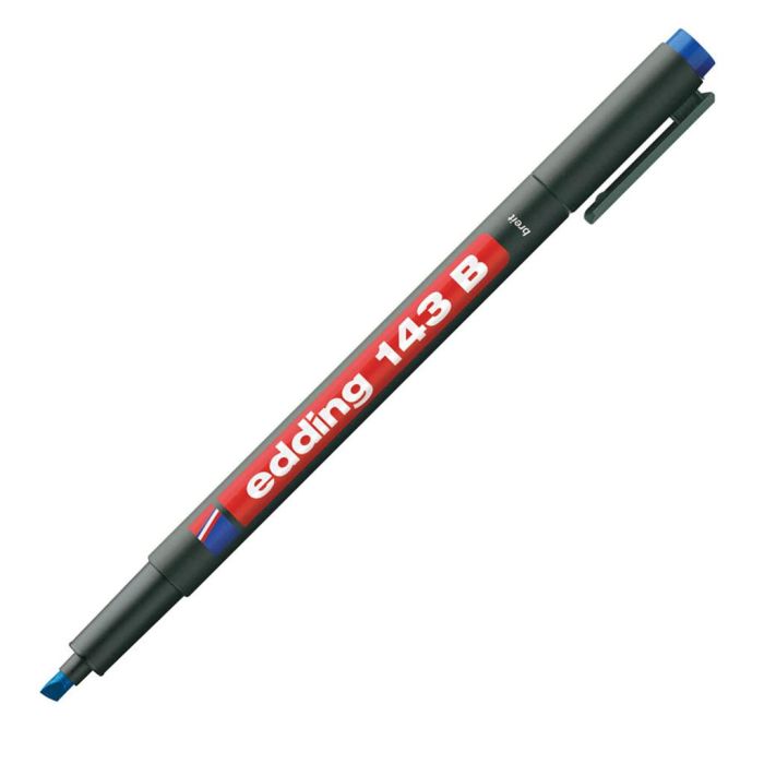Marker Edding OHP E-143, 1-3 mm, moder 10 kosov