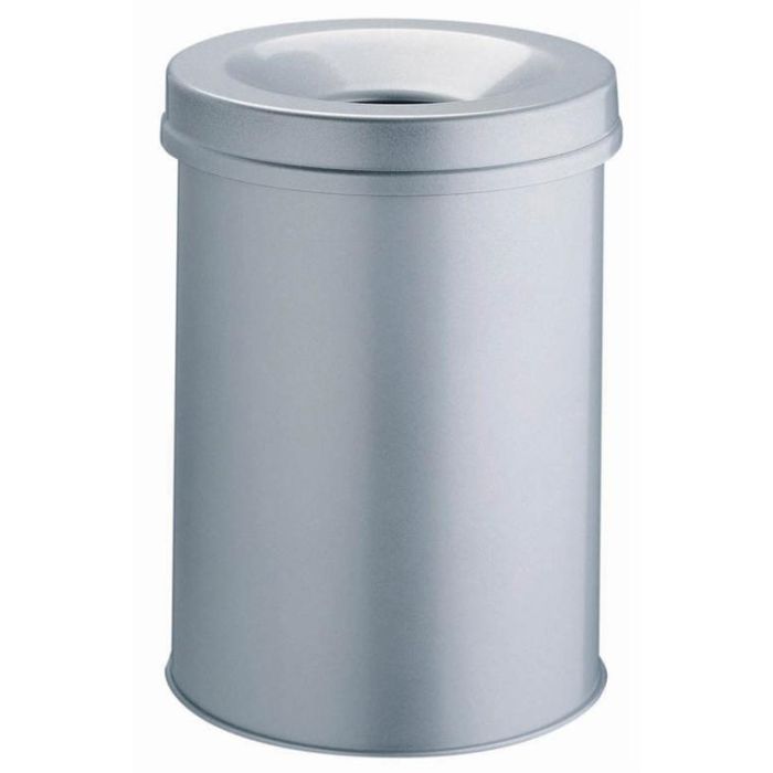 Koš za smeti Durable kovinski (3305), srebrn