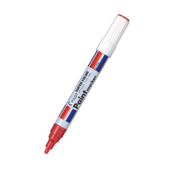 Marker Pilot Paint vodoobstojni rdeč SC-PM-R 12 kosov
