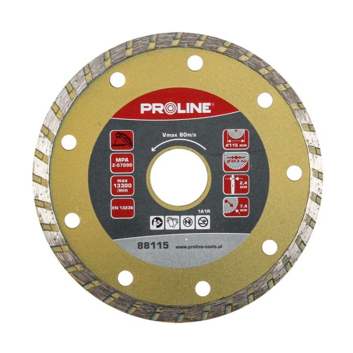 Rezalni diamantni disk super turbo 115 mm PROFIX 88111