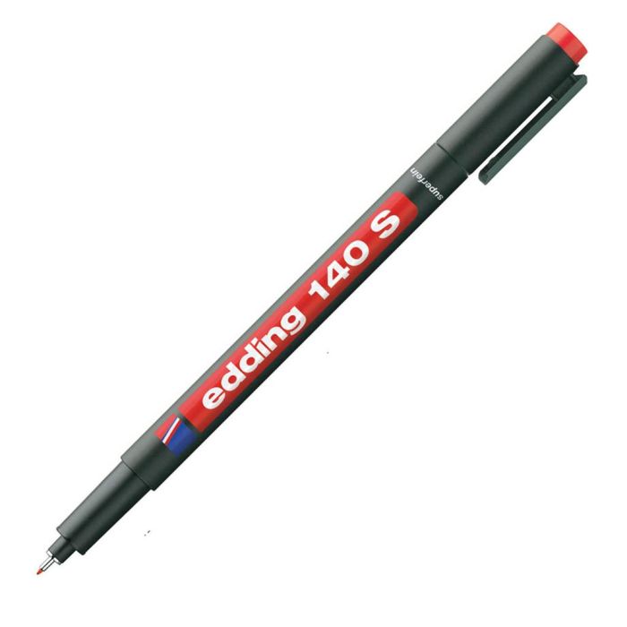 Marker Edding OHP E-140, 0,3 mm, rdeč 10 kosov