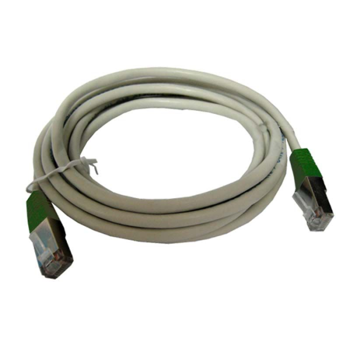 SFTP kabel CAT.5 sivi crossover 2m