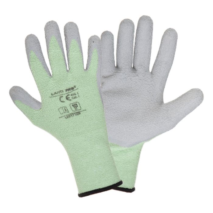 Rokavice zimske zeleno-sive ,"7", ce, LAHTI l251707k