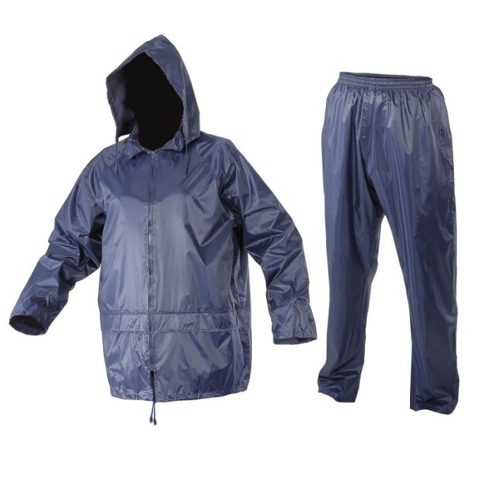Komplet dežni moder (jakna+hlače) m LAHTI l4140102