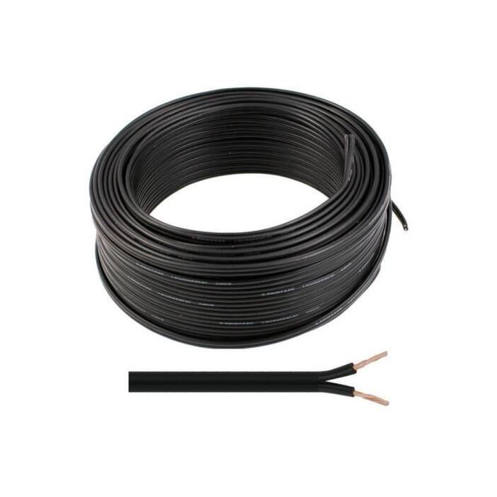 Kabel za avtozvočnike 100m 2x 0.13 mm2 črni SW-2X0.13BL