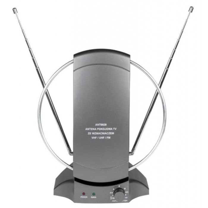 Antena sobna T-3100-L1 TV-FM VHF 30dB / UHF 32dB