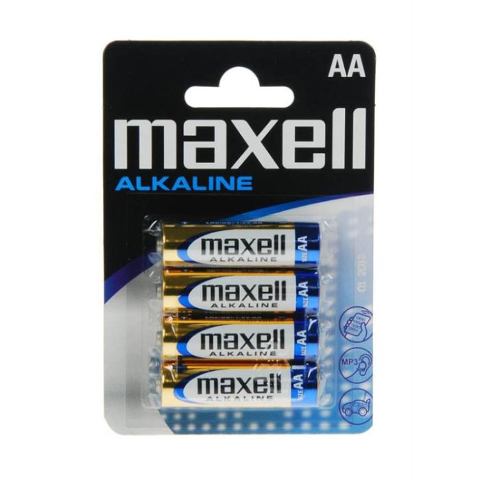 Alkalna baterija MAXELL AA (LR6) 4 kos