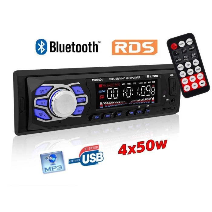 Avtoradio BLOW AVH-8624 78-269 MP3/USB/SD/MMC/BT