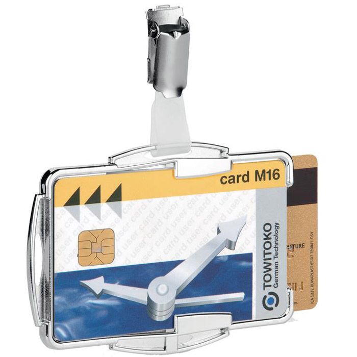 Durable Nosilec za 2 magn.kartici (RFID zaščita) (8902), 10 kos