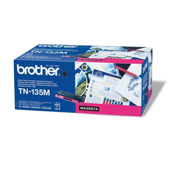 Brother Toner TN135M, magenta, 4.000 strani HL4040/50/70 DCP9040/2/5 MFC9440/50/9850