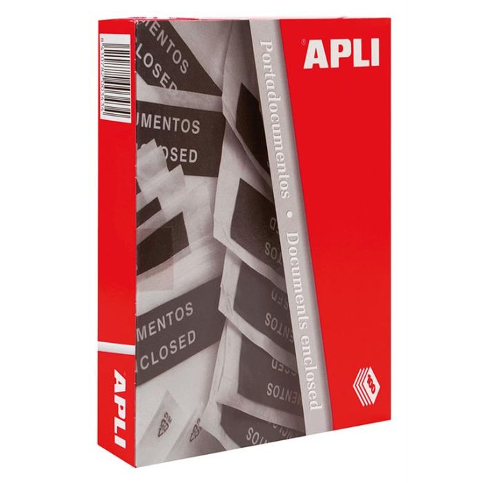 APLI Kuverte za dokumente na pošiljkah 240 x 140 mm, 100 kos
