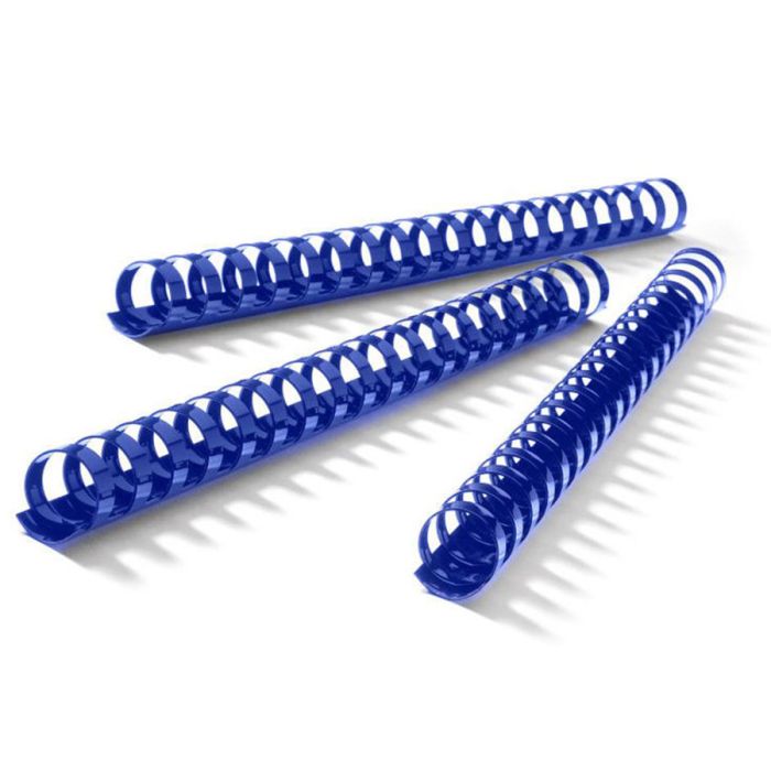 KLIPKO Spirale PVC 19 mm modre 100 kos
