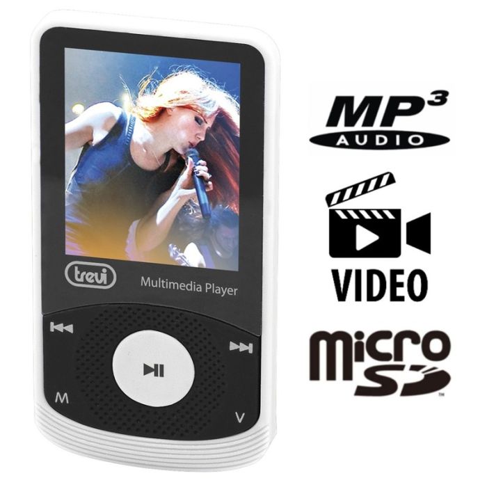 MP3/Video predvajalnik TREVI MPV 1725 SD bel