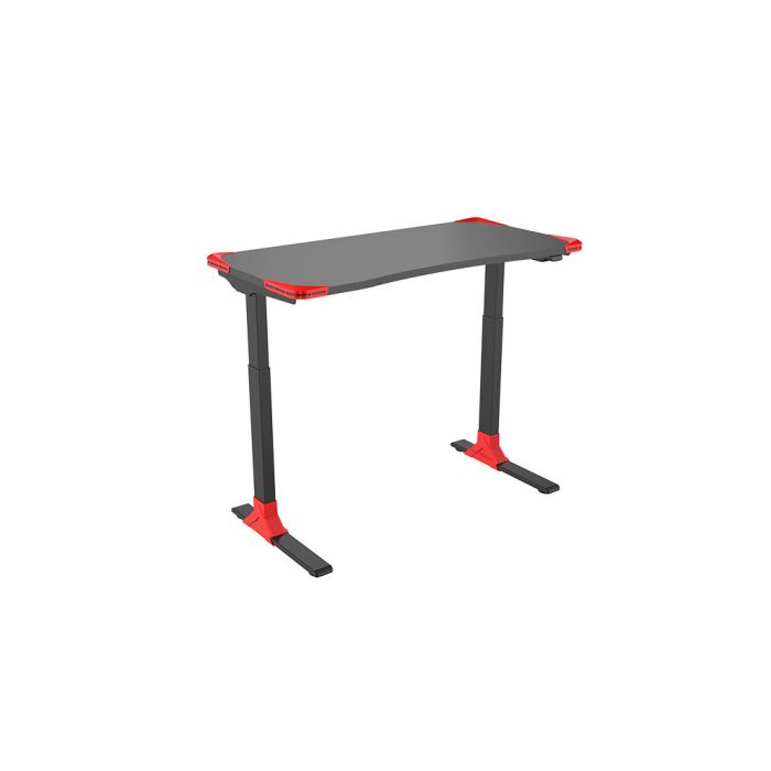 Pisalna miza DEREK (črna + rdeča)