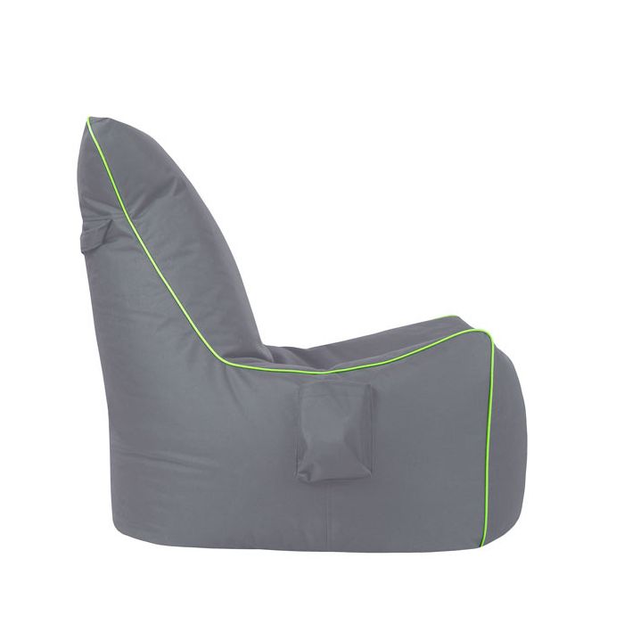 Sedežna vreča GOOSE BAG (Siva+Zelena)