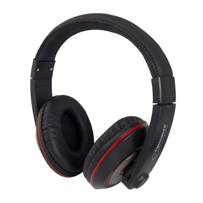 Slušalke ESPERANZA bluetooth TIMBRE, črne barve
