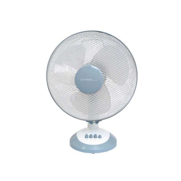 Ventilator namizni FIRST, 30cm, 3-hitrosti, belo - sive barve, 40W